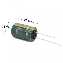 Capacitor electrolítico 1200uF 16V